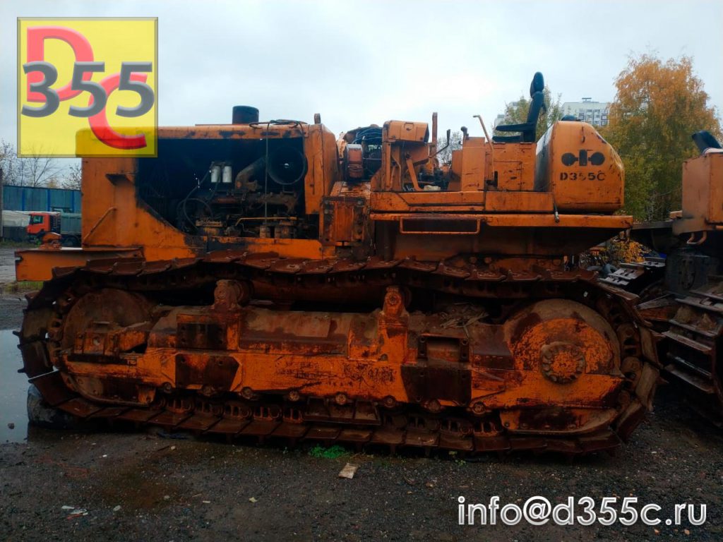 Трубоукладчик komatsu d355c фото